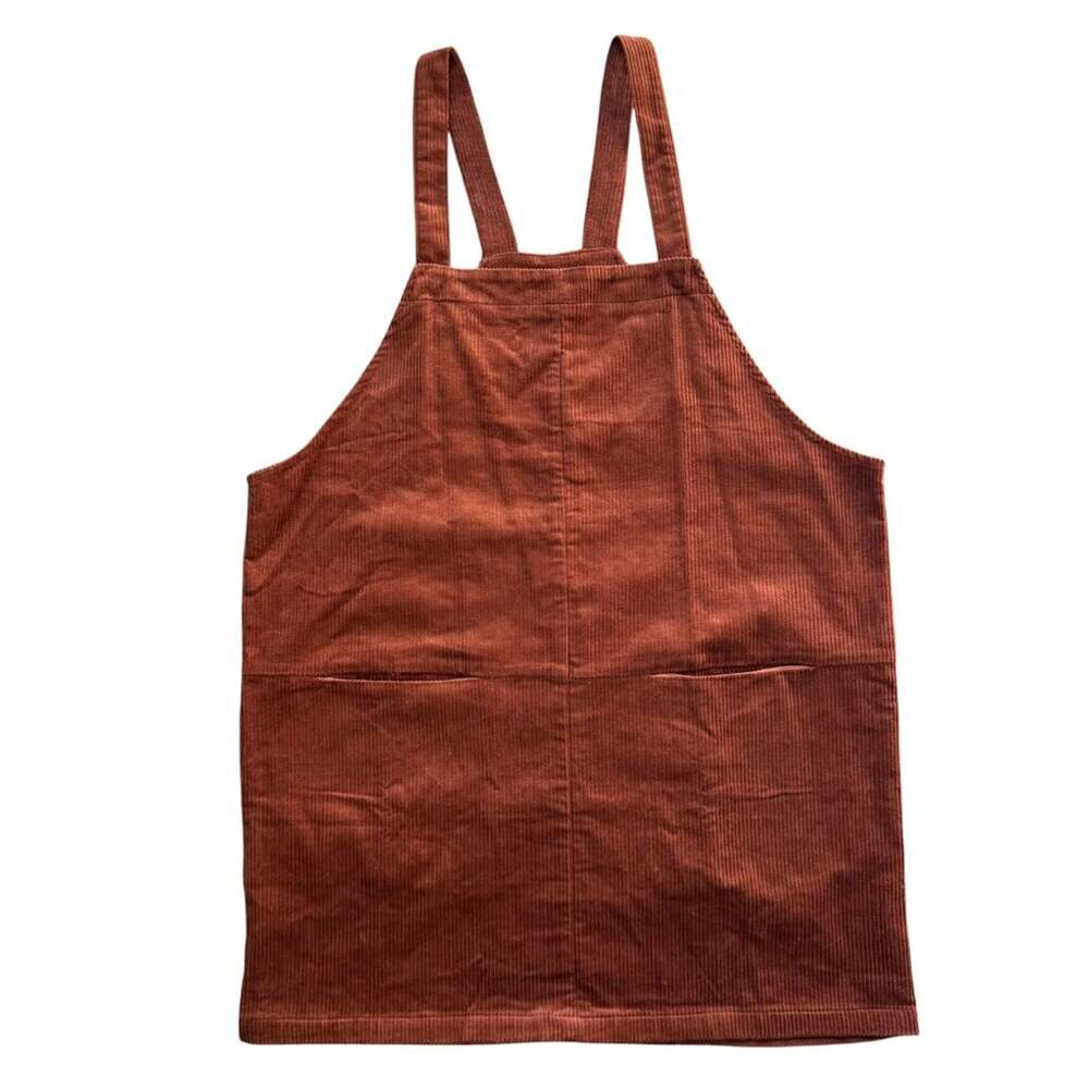 The Post Corduroy Dress in Rust - Size Medium - Picture 6 of 7